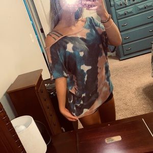 Boutique tie-dye Top